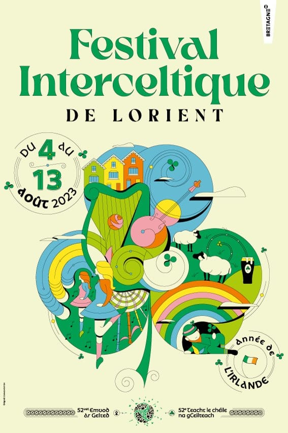 impression affiche festival interceltique Lorient 2023