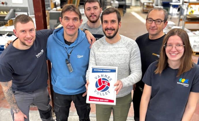 Partenariat Officiel avec le Club de Volley de Vannes